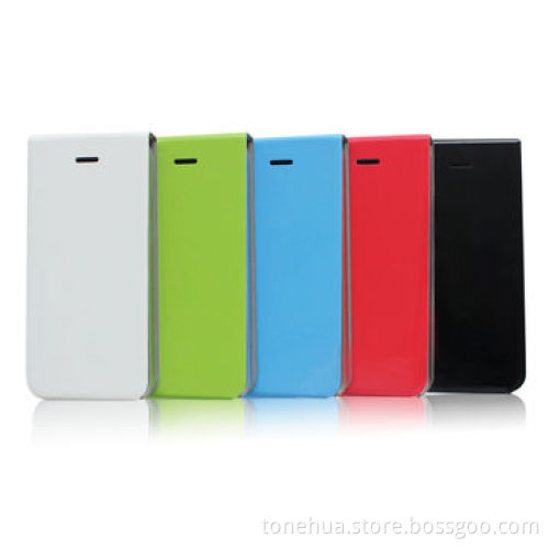 PU Leather Flip Case for iPhone5, Offer OEM/ODM services, Various Colors Available